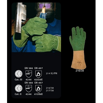 Producto GUANTE 216/38 SERRAJE IGNIFUGO(C/REF.) GUJBEPAL