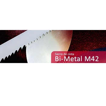 Producto CINTA SIERRA BIMETAL M42 2600X27X0.9 Z-8/12