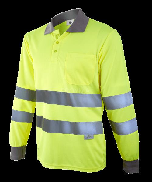 Producto POLO M/L  A.V REF.1057 AMARILLO AV