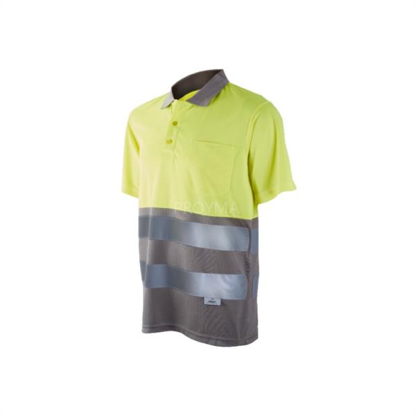 Producto POLO M/C  A.V BICOLOR REF 1201 AMARILLO AV/GRIS