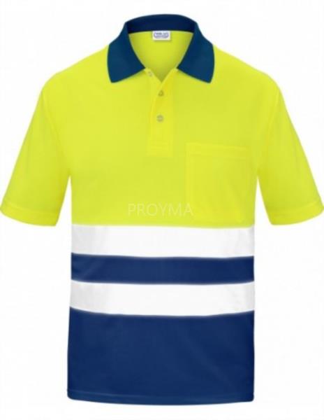 Producto POLO M/C  A.V BICOLOR REF 1201 AMAR/AZULINA