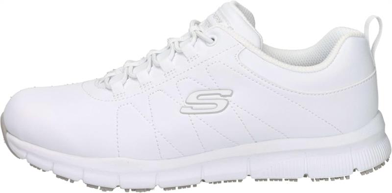 PLAYERO BEJA SKECHERS MUJER BLANCO